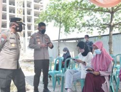 Gandeng Umla, Polres Lamongan Gelar Vaksinasi Massal