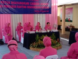 Jalin Silaturahmi, Ketua Bhayangkari Cabang Jember Kunker ke 31 Polsek
