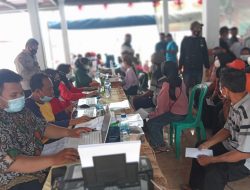 DPC PKB Kabupaten Mojokerto Gelar Vaksinasi Covid -19 ” Indonesia Bangkit ” di Balai Desa Watesumpak