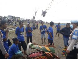 Tertibkan Kerumunan, Polsek Puger Bubarkan Acara Layangan di JLS