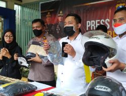 Satreskrim Polres Jember, Press Release Ungkap Tindak Pidana Penjambretan