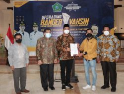 Bantu percepatan Vaksinasi, Bupati Beri Penghargaan Relawan Ranger Vaksin