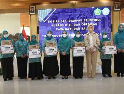 TP. PKK Kabupaten Sidoarjo Sosialisasi Dampak Stunting, Gizi Buruk dan Obesitas