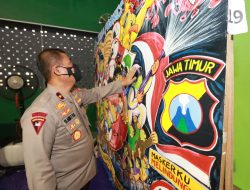 Salurkan Aspirasi Pecinta Seni, Polda Jawa Timur Gelar Bhayangkara Mural Festival 2021