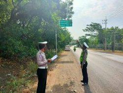 Satlantas Polres Situbondo Lakukan Survey dan Pemetaan Titik Rawan