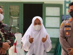 AKBP Abdul Hafidz S.IK, M.Si Hadiri Bansos Dan Vaksinasi Akabri 89 Di Kabupaten Sampang