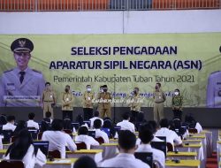 Tinjau Pelaksanaan Seleksi Pengadaan ASN, Wabup Beri Motivasi Para Peserta