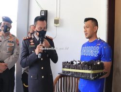 HUT ke-76 TNI, Kapolres Beri Kejutan Dandim
