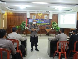Pelatihan Aplikasi BOS V2, Dirbinmas Motivasi Bhabinkamtibmas sebagai Mata dan Telinga Pimpinan