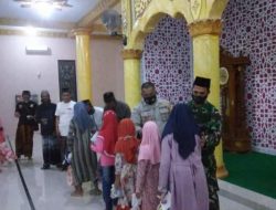 Polri Peduli, Bhabinkamtibmas Desa Kawangrejo Berikan Santunan Kepada Anak Yatim