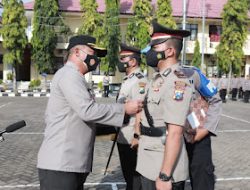 Kapolres Pimpin Sertijab Kasat Reskrim Polres Situbondo