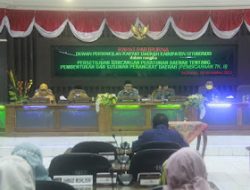 Raperda Pembentukan dan Susunan Perangkat Daerah Akhirnya Disahkan