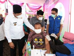 Wakil Bupati Sidoarjo Apresiasi Kumpulan Emak – Emak Yang Menggelar Vaksinasi Covid-19