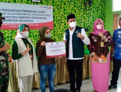 Frontage Road Terus Dikebut, Bupati Sidoarjo Kawal Langsung pembebasan Lahan