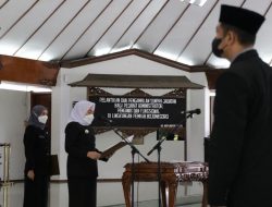 Mutasi, Bupati Bojonegoro Lantik 32 Pejabat di Pendopo