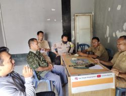 Bhabinkamtibmas Pesanggrahan Rutin Lakukan Kordinasi Dengan Perangkat Desa Terkait Perkembanagn Kamtibmas