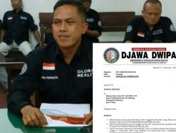 Ketua LBH Djawa Dwipa Hadi Purwanto Somasi Sepasang Suami Istri Yang Menyerobat Tanah dan Menjualnya