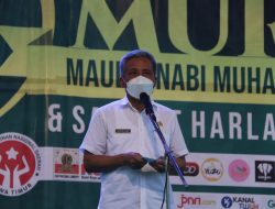 Pemkab Sidoarjo Kolaborasi Dengan GP Anshor dan FKPPI buka Pasar Murah di Alun – Alun Sidoarjo