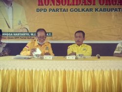 Akhirnya DPD Partai Golkar Jember Kukuhkan Pengurus Hasil Revitalisasi