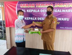 Serah Terima Jabatan Desa Tegalwaru Berjalan Sukses