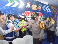 Kapolresta Sidoarjo Cek Beberapa Titik Pos Pam dan Pos Yan Operasi Lilin Semeru 2021
