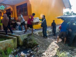 DPW –  Pagar Jati Jawa Timur Salurkan Bantuan Kepada Korban Erupsi Gunung Semeru di Lumajang