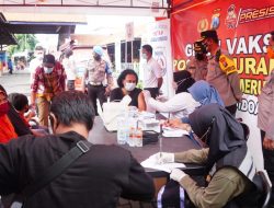 Polresta Sidioarjo Layani Vaksinasi Covid-19 di Pos Yan Terminal Purabaya Sampai Tahun Baru