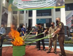 Sudah Inkrah, Puluhan Barang Bukti Dimusnahkan Kejari Ponorogo