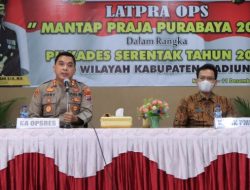 Polres Madiun Gelar Lat Pra Ops Mantap Praja Purabaya 2021