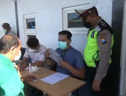 Ratusan Sopir di Terminal Arjosari Malang Jalani Tes Urine
