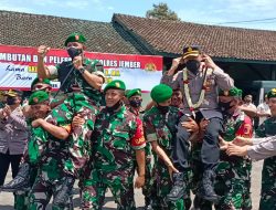 Dandim 0824 Jember Pimpin Pelepasan Kapolres Jember