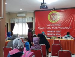 BIN daerah Jatim, Gelar Vaksinasi di Puskesmas Urang Agung Kec. Sidoarjo