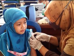 5 Taman Kanak Kanak (TK) di Desa Boro Tanggulangi Sidoarjo Jatim, Mendapatkan Vaksinasi Covid-19 Varian Omicron