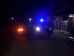 Anggota Polsek Montong Gading Tingkatkan Patroli Bluelight Cegah Aksi Kejahatan