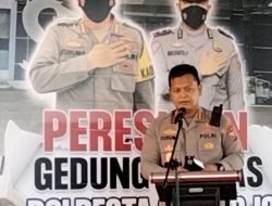 Kapolresta Sidoarjo Resmikan Gedung SATPAS Satlantas Sidoarjo Jatim