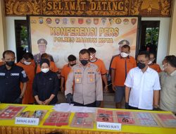 Polres Kota Madiun Berhasil Meringkus 10 Tersangka Narkoba