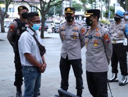 Cegah lonjakan covid omicron, Kapolres Jember Pimpin Langsung Kegiatan Pamor Keris