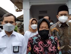 Mensos RI, Tri Rismaharini dan Bupati Sidoarjo Ahmad Muhdlor Ali, Jenguk Balita Kelainan Anus Yang Akan Jalani Operasi Kedua