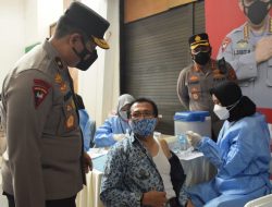 Wakapolda Jatim di Sidoarjo Ikuti Zoom Meeting Presiden, Terkait Percepatan Vaksinasi
