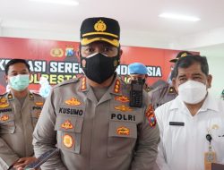 Kapolresta Sidoarjo Percepat Vaksinasi dan Kepatuhan Prokes Harus Terus Dimasifkan