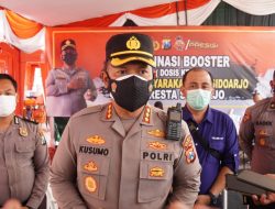 Kapolresta Sidoarjo Masifkan Vaksinasi Dosis Kedua dan Ketiga Untuk Masyarakat Umum