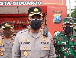 Polresta Sidoarjo Gelar Vaksinasi Booster di Terminal Purabaya Bungurasih