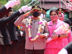 Upacara Welcome And Farewell Parade Iringi Pisah Sambut Kapolres Madiun Kota