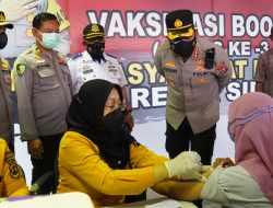 Antisipasi Long Weekend, Polresta Sidoarjo Gencarkan Vaksinasi dan Edukasi Prokes