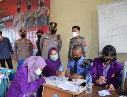 Polresta Sidoarjo Gelar Vaksinasi Booster 1.000 Dosis di Mitra Sehat Mandiri