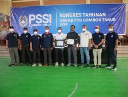 PSSI Lombok Timur NTB Gelar Kongres Tahunan