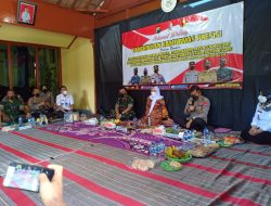 Cangkrukan Kamtibmas Presisi Forkopimcam Kedewan Dihadiri Bupati dab Forkopimda Bojonegoro