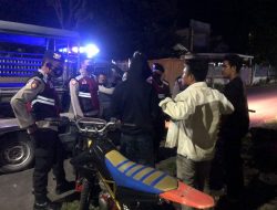 Cegah Gangguan Kamtibmas Dan 3C Sat Sampata Polres Dompu Polda NTB Laksanakan Patroli