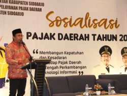 Komitmen Bebas KKN, Badan Pajak Sidoarjo Canangkan Zona Integritas Menuju WBK/WBBM