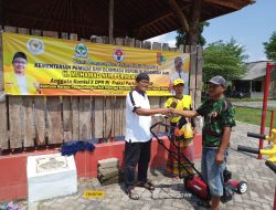 Giat Reses DPR RI Fraksi Partai Golkar H. Muhamad Nur Purnamasidi Serahkan Bantuan Pemotong Rumput dan Roadshow ke pondok pesantren Jember